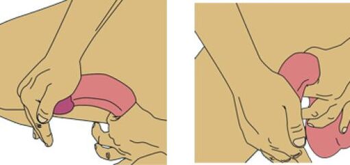 Flessione del pene per l'ingrandimento