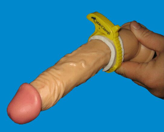 Morsetto per l'ingrandimento del pene